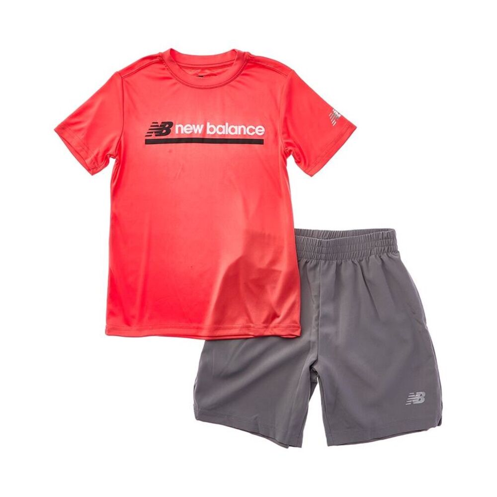 New Balance Boys  2Pc T-Shirt & Short Set